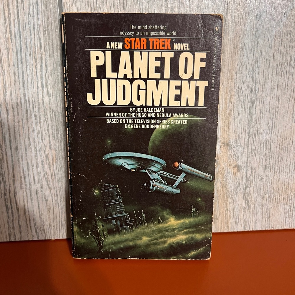 Star Trek Planet of Judgment Joe Haldeman 1977 Bantam Books Paperback Sci-Fi